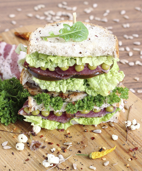 Energy-boosting sandwich Stock photo © Makse