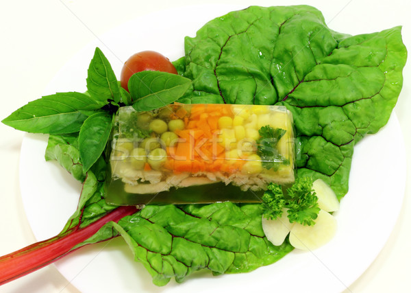 Przekąska warzyw drób zioła żywności Zdjęcia stock © Makse
