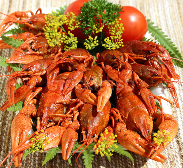 Cooked crayfish Stock photo © Makse
