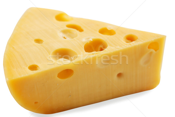cut  Swiss cheese Stock photo © mallivan