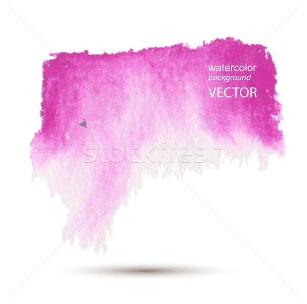 Résumé couleur pour aquarelle main peint vecteur [[stock_photo]] © Mamziolzi