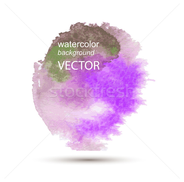 Abstract watercolor hand painted background Stock photo © Mamziolzi