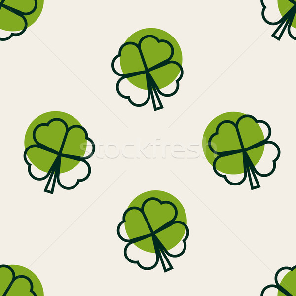 Seamless background for St. Patricks Day Stock photo © Mamziolzi