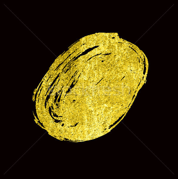 Textura aur perie vector textură Imagine de stoc © Mamziolzi