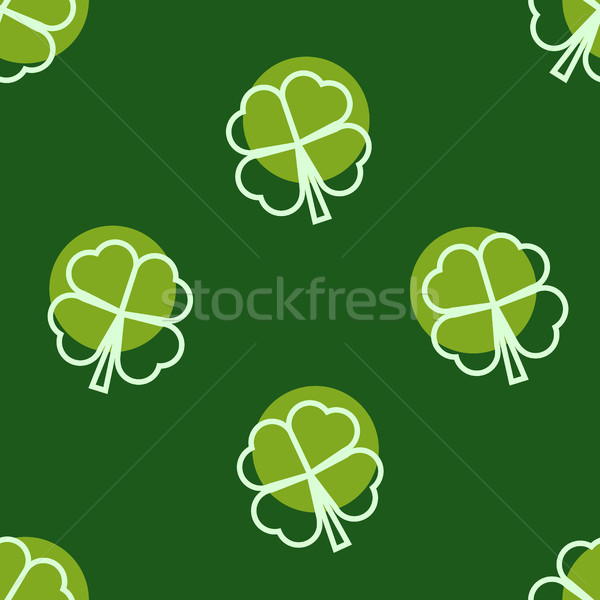 Stock photo: Seamless background for St. Patricks Day