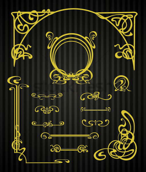 decorated modern style Stock photo © Mamziolzi