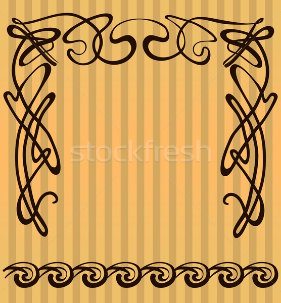 decorative items and scope in modern style Stock photo © Mamziolzi