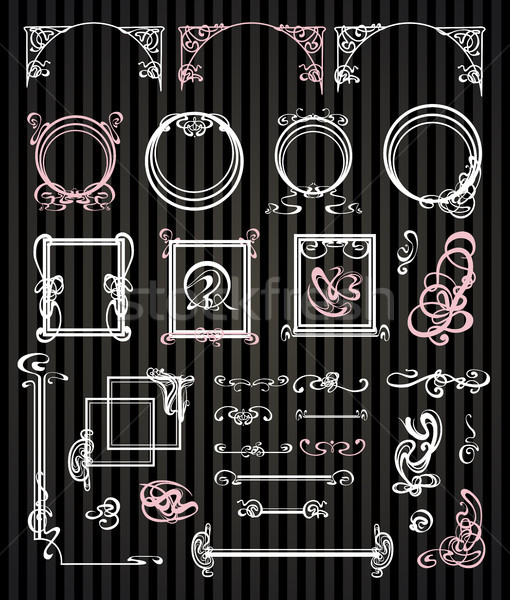 decorated modern style Stock photo © Mamziolzi