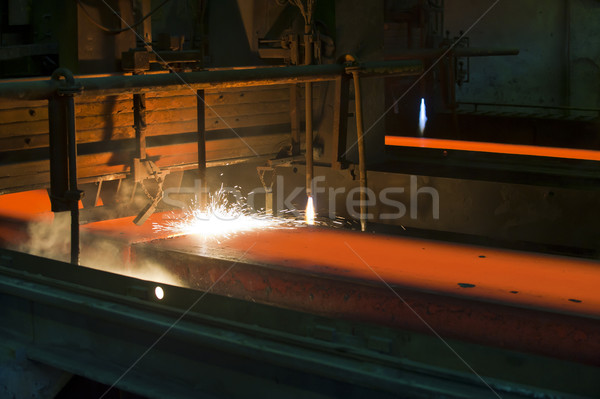 Gas caliente metal dentro planta Foto stock © manaemedia