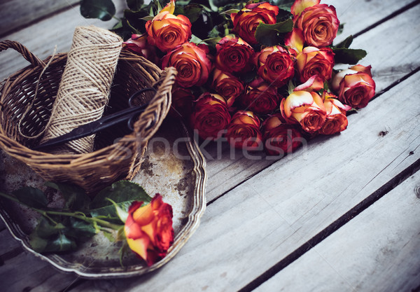 Floristic background Stock photo © manera