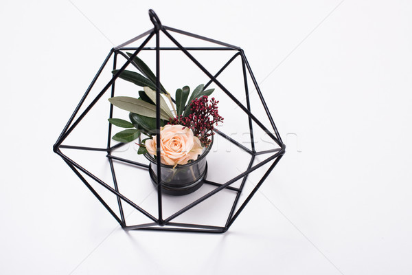 Geometric modern home decor Stock photo © manera