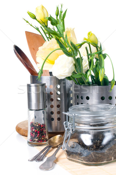 Kitchen objects, cookware Stock photo © manera