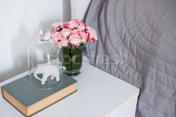 roses in a bedroom Stock photo © manera