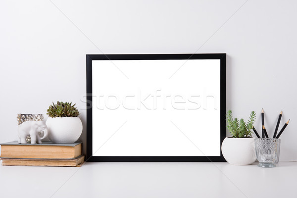 Stock foto: Modernen · Rahmen · Innenraum · Objekte