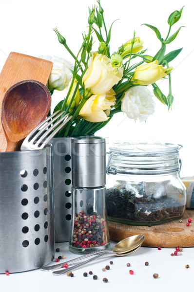 Kitchen objects, cookware Stock photo © manera