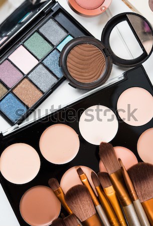 Profesional maquillaje herramientas productos establecer naturales Foto stock © manera