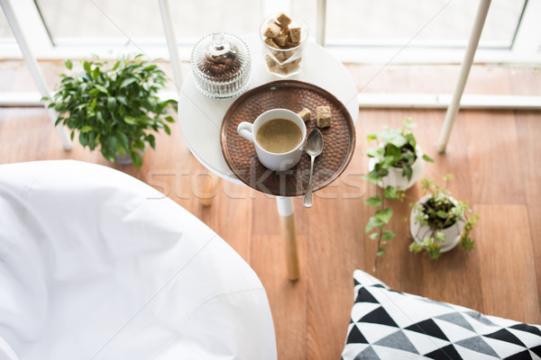 scandinavian style hipster interior, cozy loft room Stock photo © manera