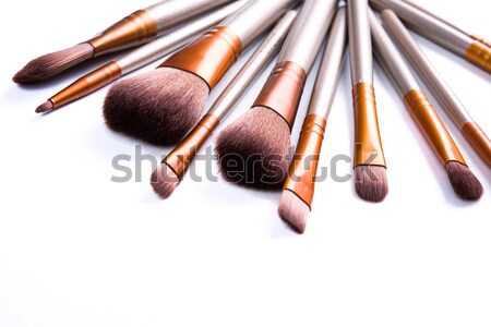 Stockfoto: Professionele · make · tools · producten · ingesteld · natuurlijke