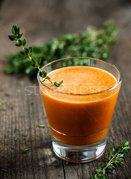 Dovleac morcov proaspăt vechi natură Imagine de stoc © manera