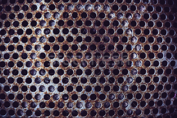 Enferrujado textura do metal velho textura abstrato prato Foto stock © manera