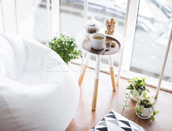 scandinavian style hipster interior, cozy loft room Stock photo © manera