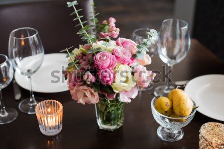 flowers on a table Stock photo © manera