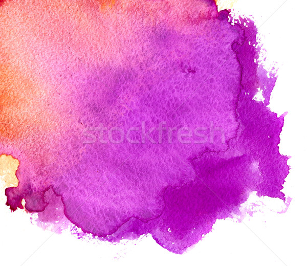 Aquarela abstrato roxo coral textura do papel Foto stock © manera