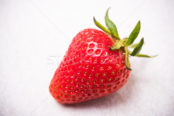 ripe red organic strawberry  Stock photo © manera