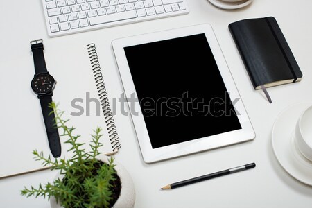 Tablet bianco contemporanea Foto d'archivio © manera