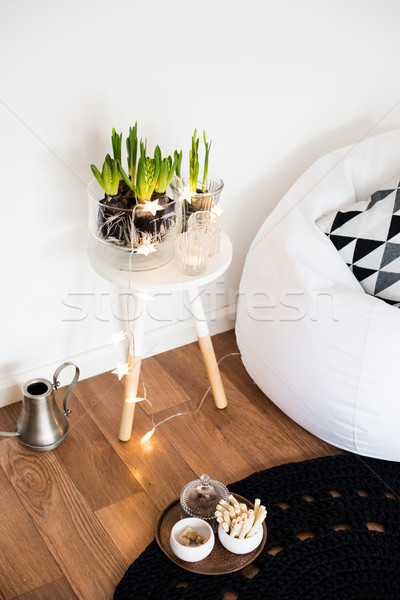 Stock photo: minimalist room decor