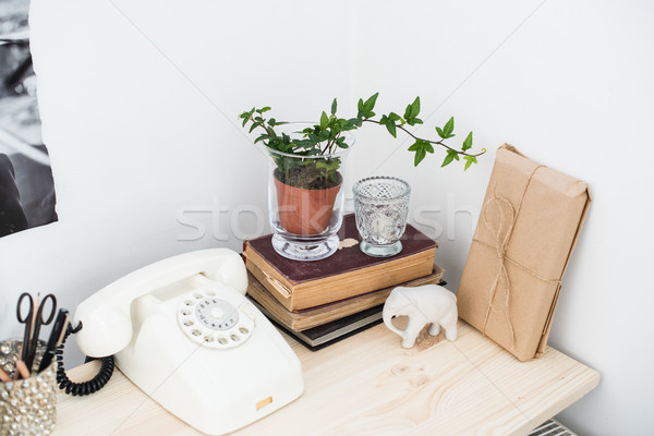 Casa Interior Decoracion Vintage Estilo Elegante Foto