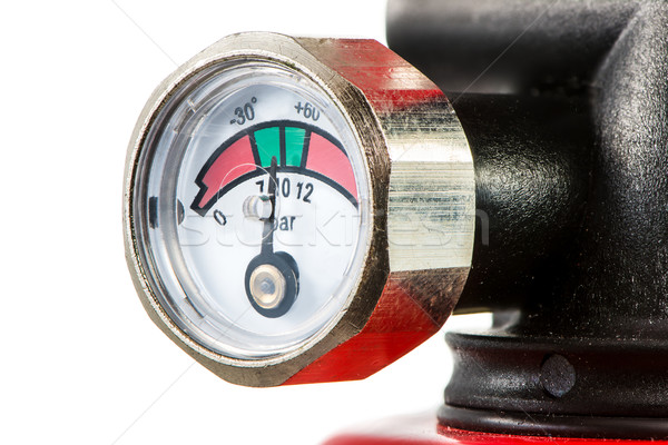 Manometer of a Fire Extinguisher Stock photo © manfredxy