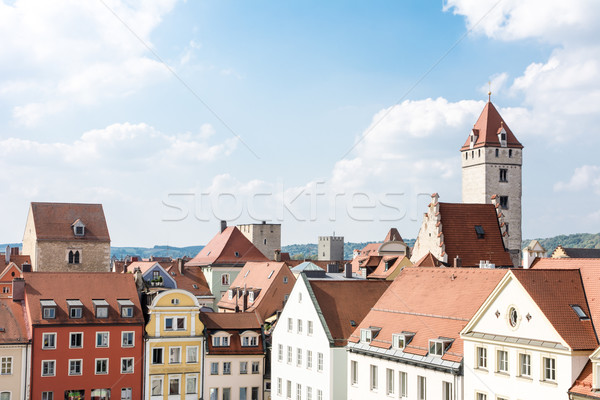 Historic City of Regensburg Stock photo © manfredxy