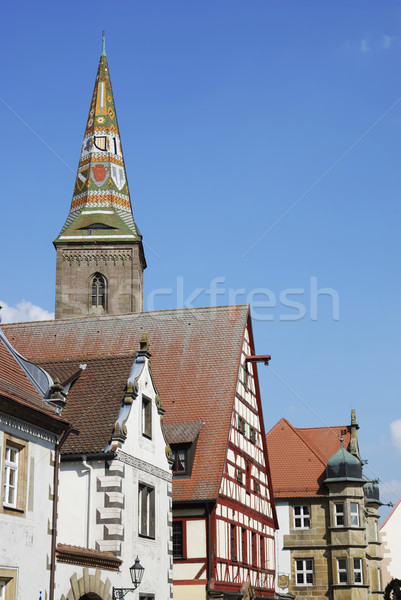 Medieval town Stock photo © manfredxy