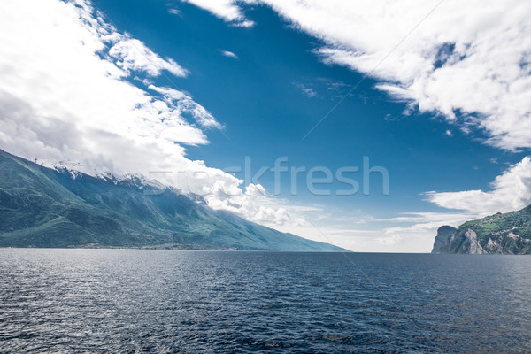 Blue Lago di Garda Stock photo © manfredxy