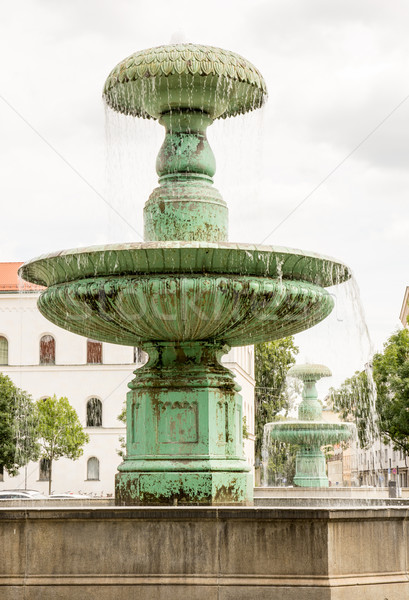 Fountain in Munich Stock photo © manfredxy