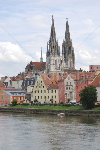 Regesnburg cathedral Stock photo © manfredxy