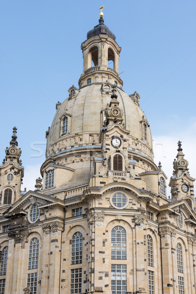 ドレスデン キューポラ アーキテクチャ ヨーロッパ 塔 大聖堂 ストックフォト © manfredxy