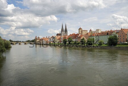 Medieval Regensburg Stock photo © manfredxy