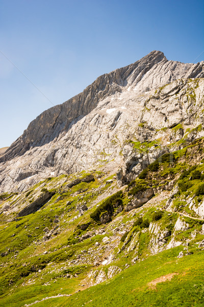 Alpspitze mountain in Bavaria Stock photo © manfredxy