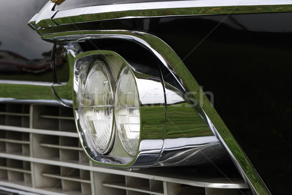 öreg időzítő fényszóró fekete stílus ezüst Stock fotó © manfredxy