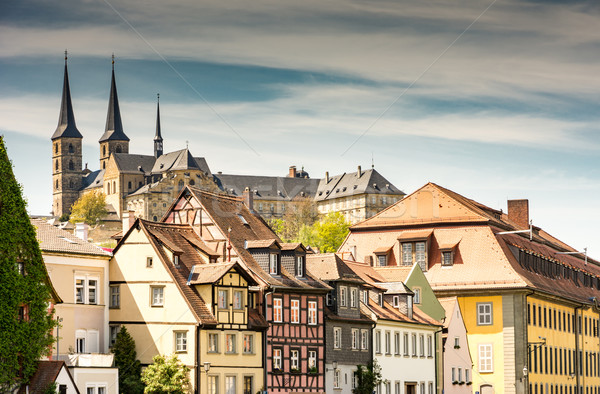 Michaelsberg Abbey in Bamberg Stock photo © manfredxy