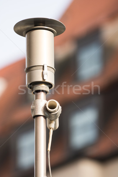 Instrumento emissão ar poluição tecnologia Foto stock © manfredxy