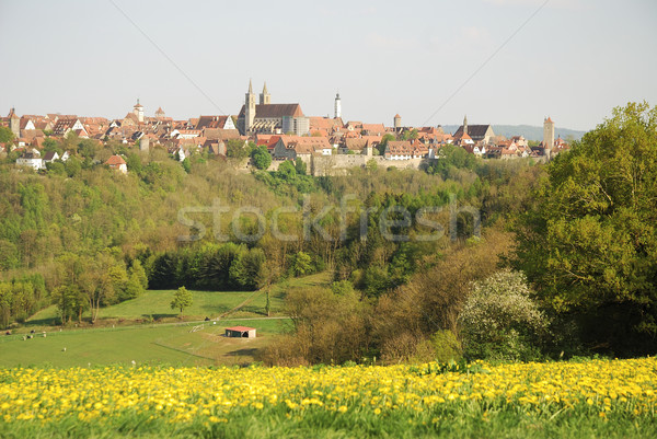 Rothenburg ob der Tauber Stock photo © manfredxy