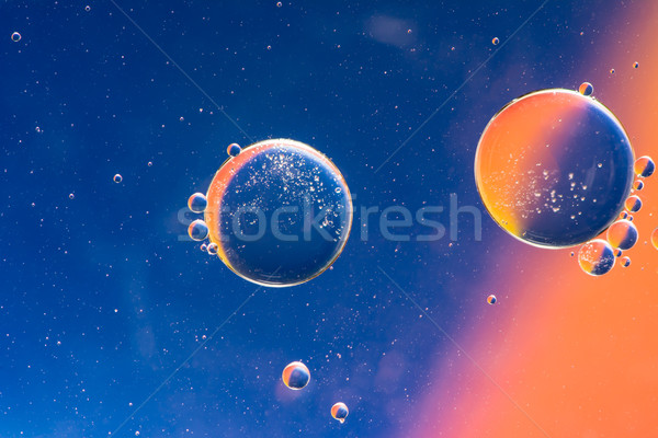 Abstract Macro Oil Planets Stock photo © manfredxy