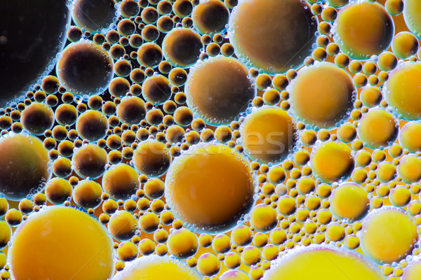 Abstract Macro Oil Bubbles Stock photo © manfredxy