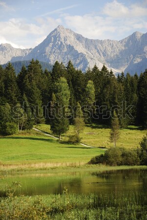 Lake in the alps Stock photo © manfredxy