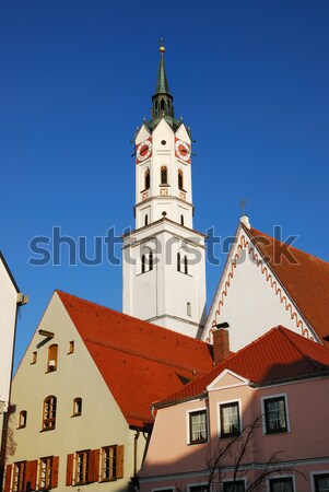 Barrio antiguo sala Munich famoso edificio Europa Foto stock © manfredxy