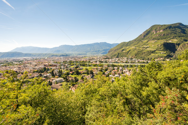 View over Bolzano Stock photo © manfredxy