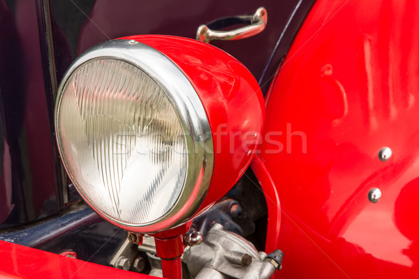 Old-Timer Headlight Stock photo © manfredxy